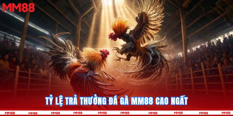 Tỷ lệ trả thưởng Đá gà MM88 cao ngất